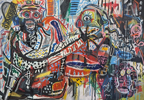 Malasorte by Rosario Annunziata, Painting for Sale on Select