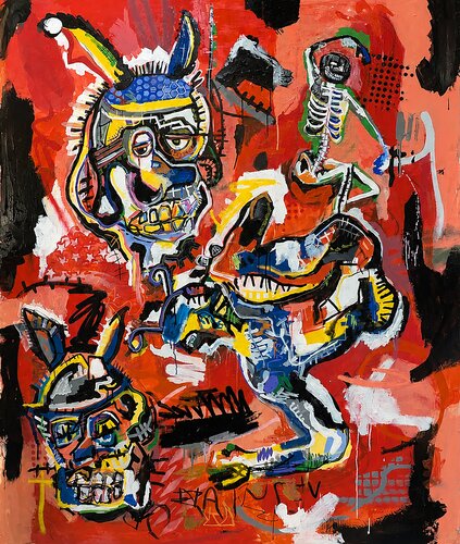 S.A.N.N.I.T.I by Rosario Annunziata, Painting for Sale on Select