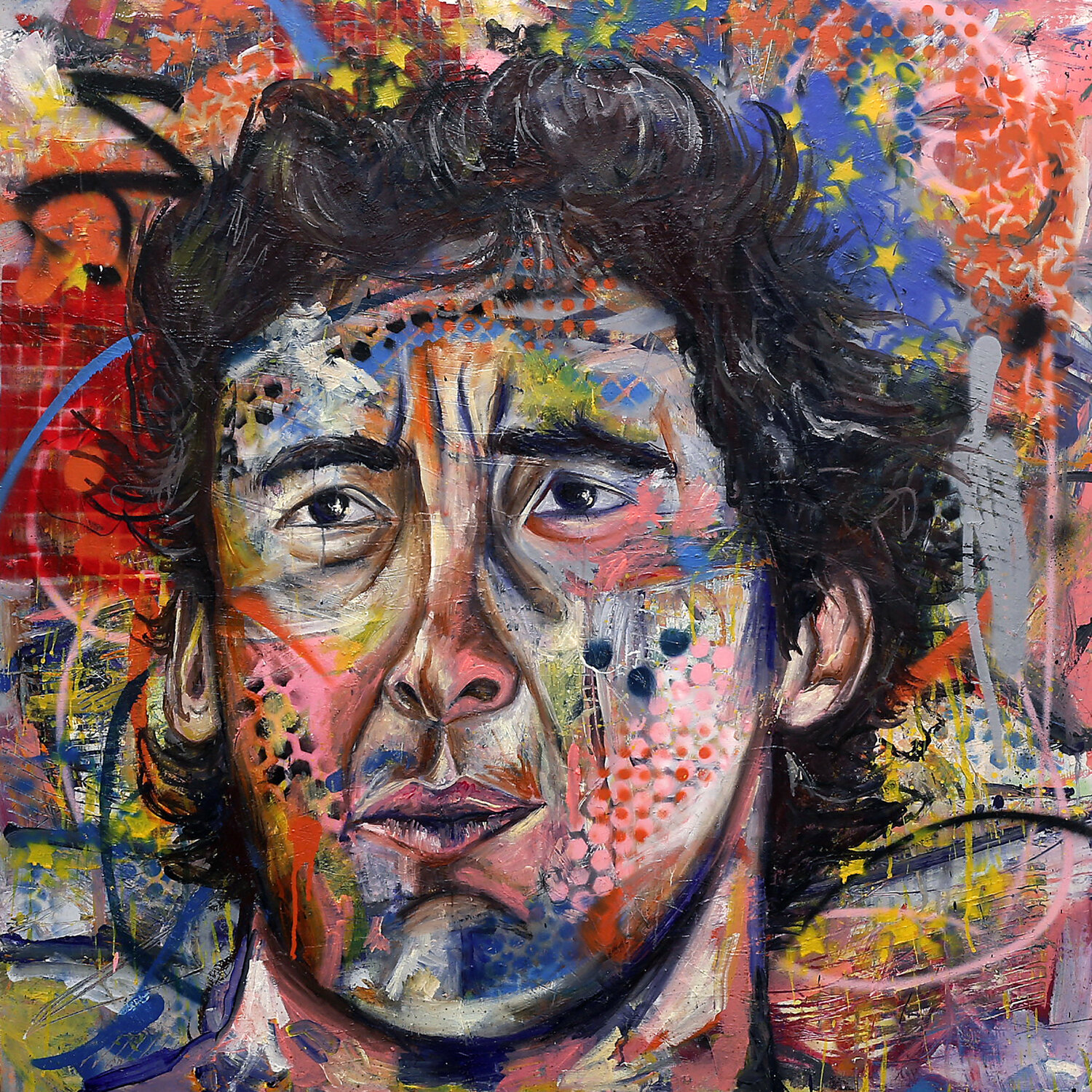 Il mio nome è Ayrton Rosario Annunziata Original painting for sale