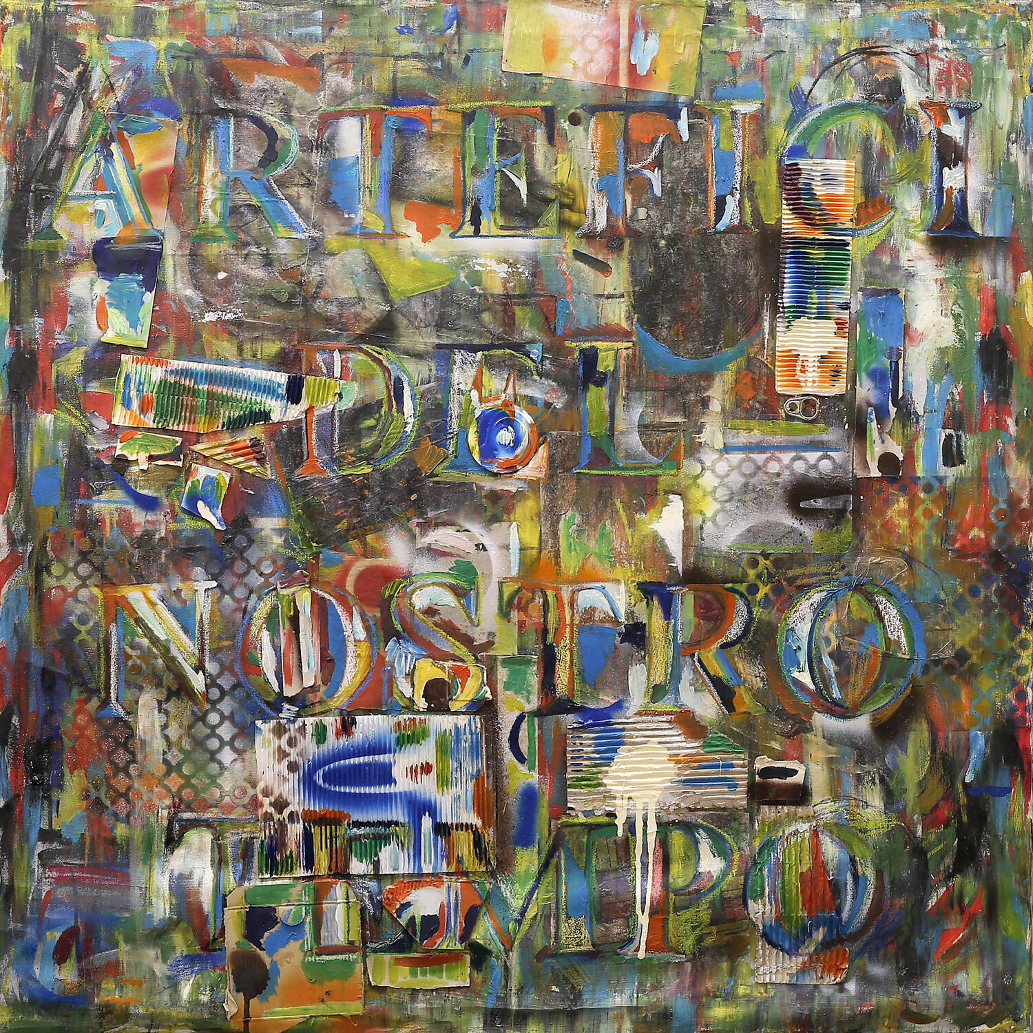 Artefici del nostro tempo Rosario Annunziata Original painting for sale