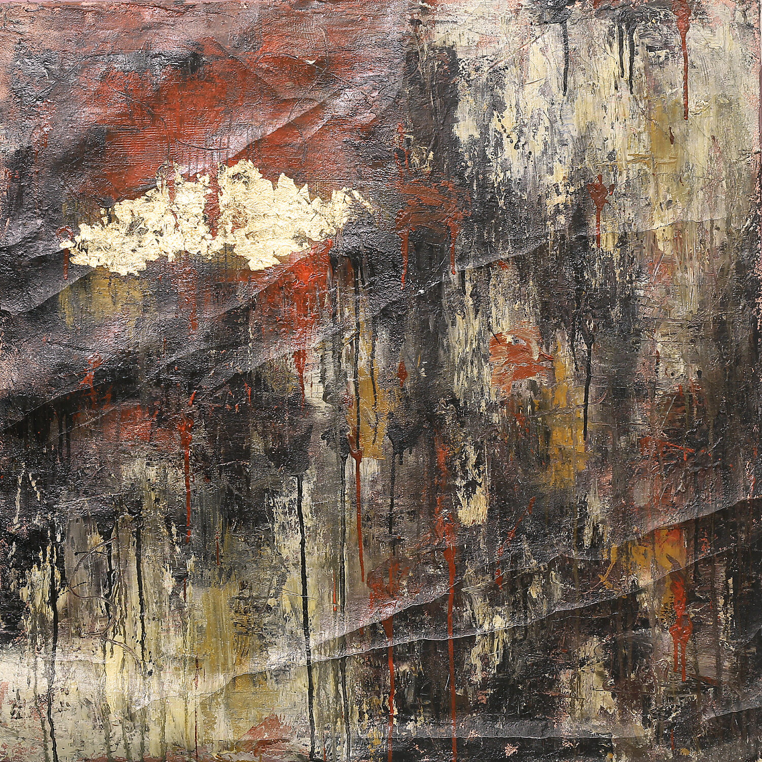 E uscimmo a riveder le stelle Rosario Annunziata Original painting for sale