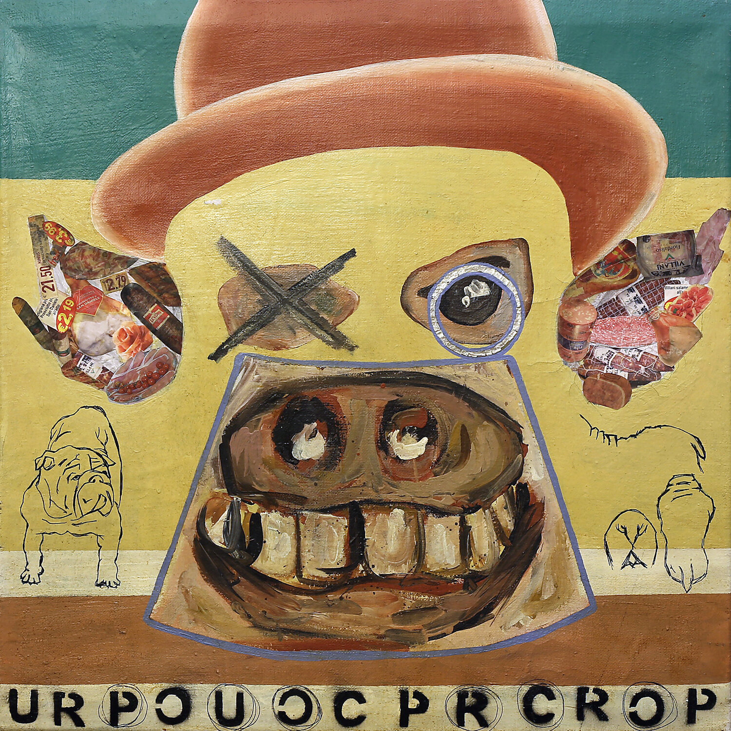 Animal Farm Rosario Annunziata Original painting for sale