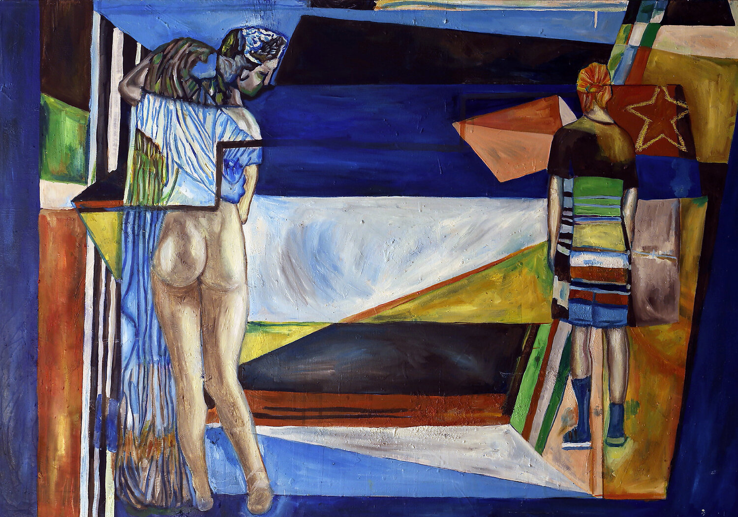 Senza titolo e amore Rosario Annunziata Original painting for sale