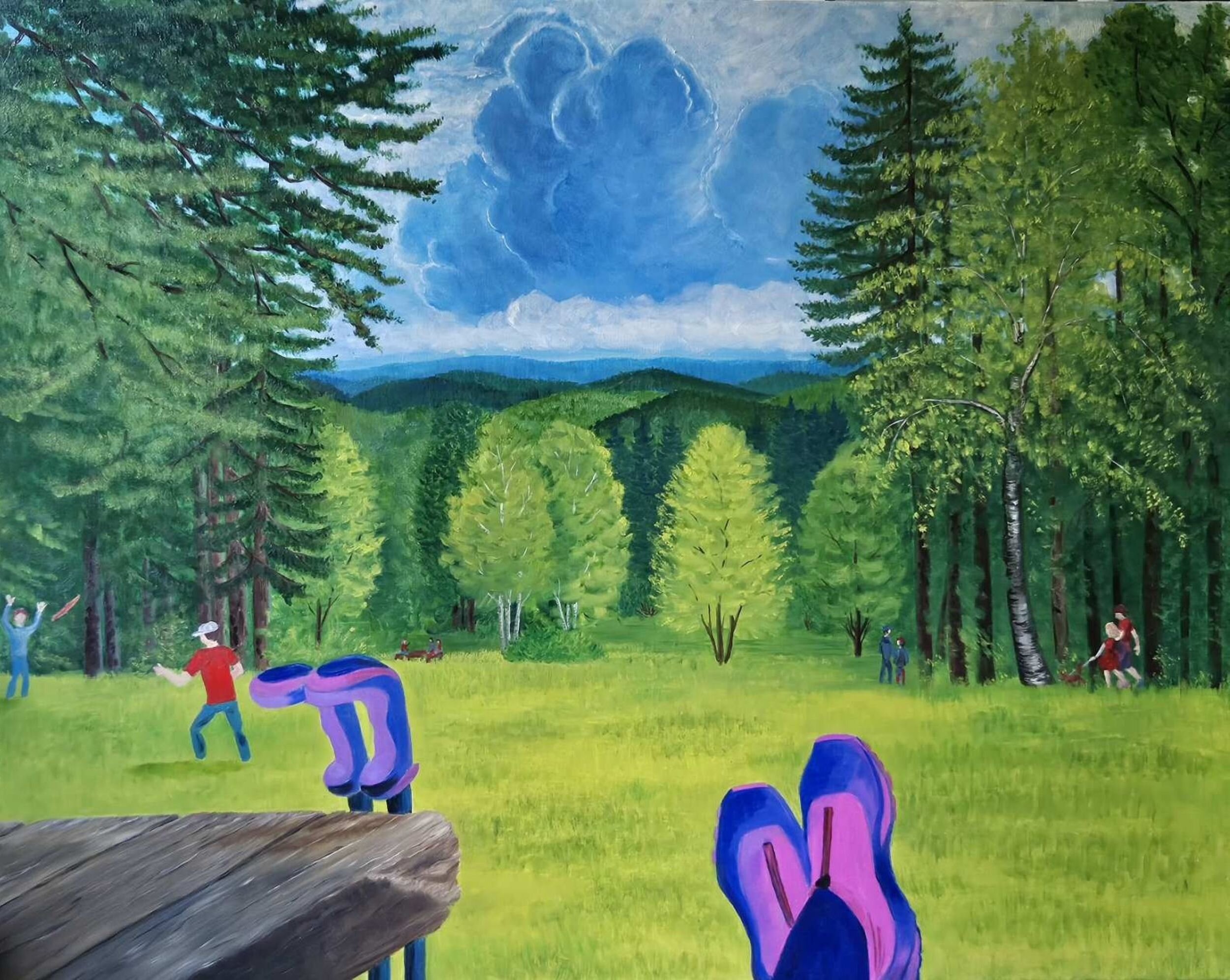 “Rest Before the Peak”