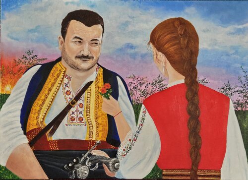 Is This What Love Looks Like? by Miglena Dyankova, Painting for Sale on Select