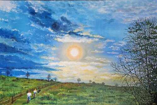 After the Rain by Miglena Dyankova, Painting for Sale on Select