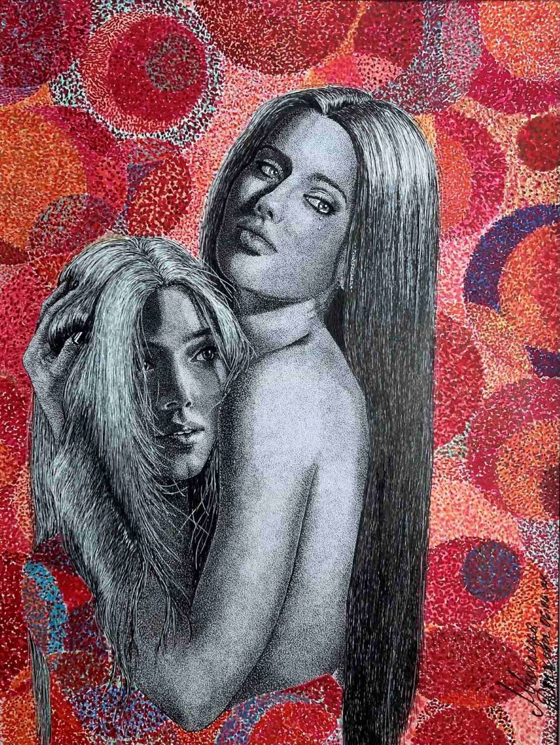 I'm with you Miglena Dyankova Drawing for sale