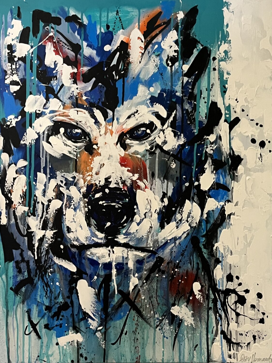 Leal Cristhy Hernandez Original painting for sale