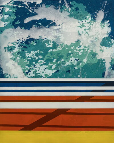 an Deck V by Markus Honerla, Painting for Sale on Select