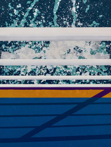 an Deck VI by Markus Honerla, Painting for Sale on Select