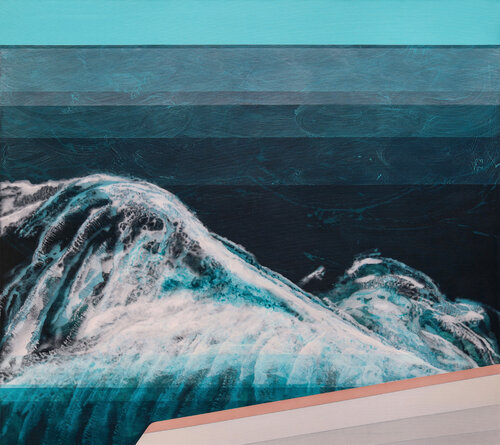 an Deck XIII by Markus Honerla, Painting for Sale on Select