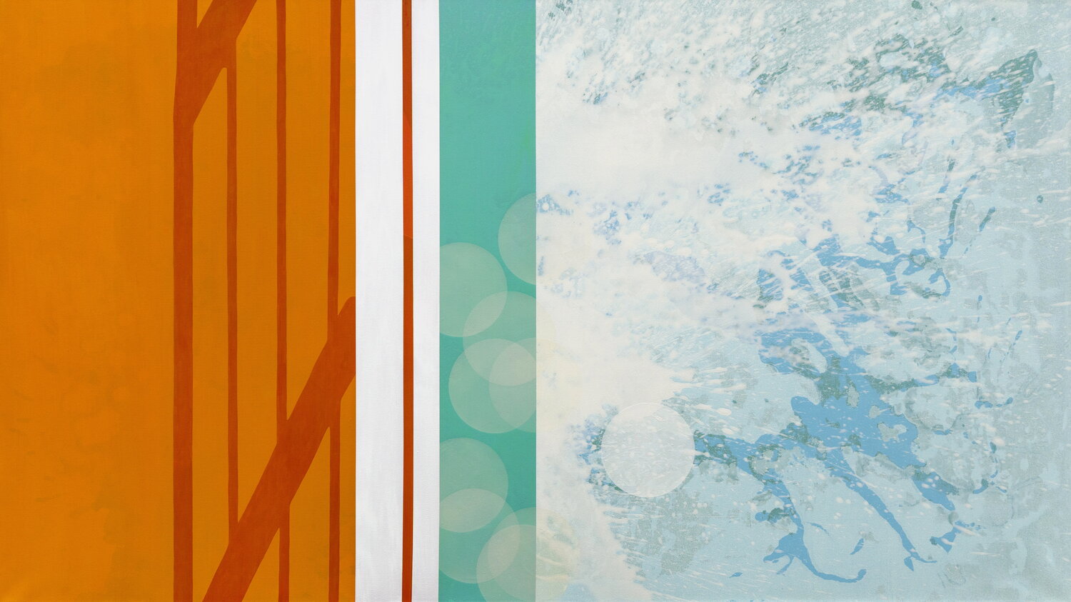 an Deck IV Markus Honerla Original painting for sale