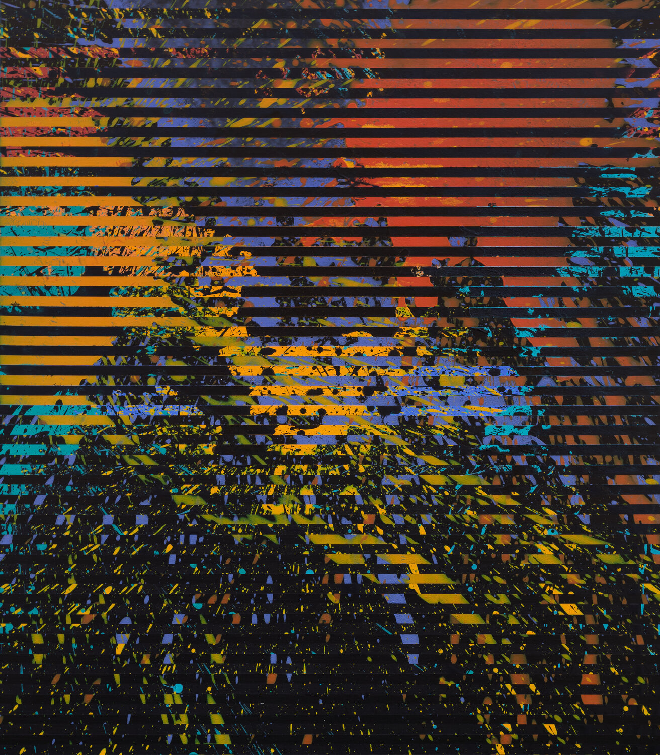 zu wenig am Meer IX Markus Honerla Original painting for sale