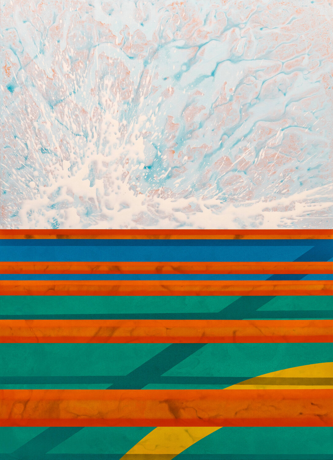an Deck X Markus Honerla Original painting for sale