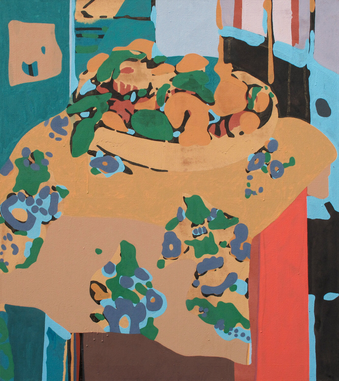 Les oranges de Matisse Markus Honerla Original painting for sale