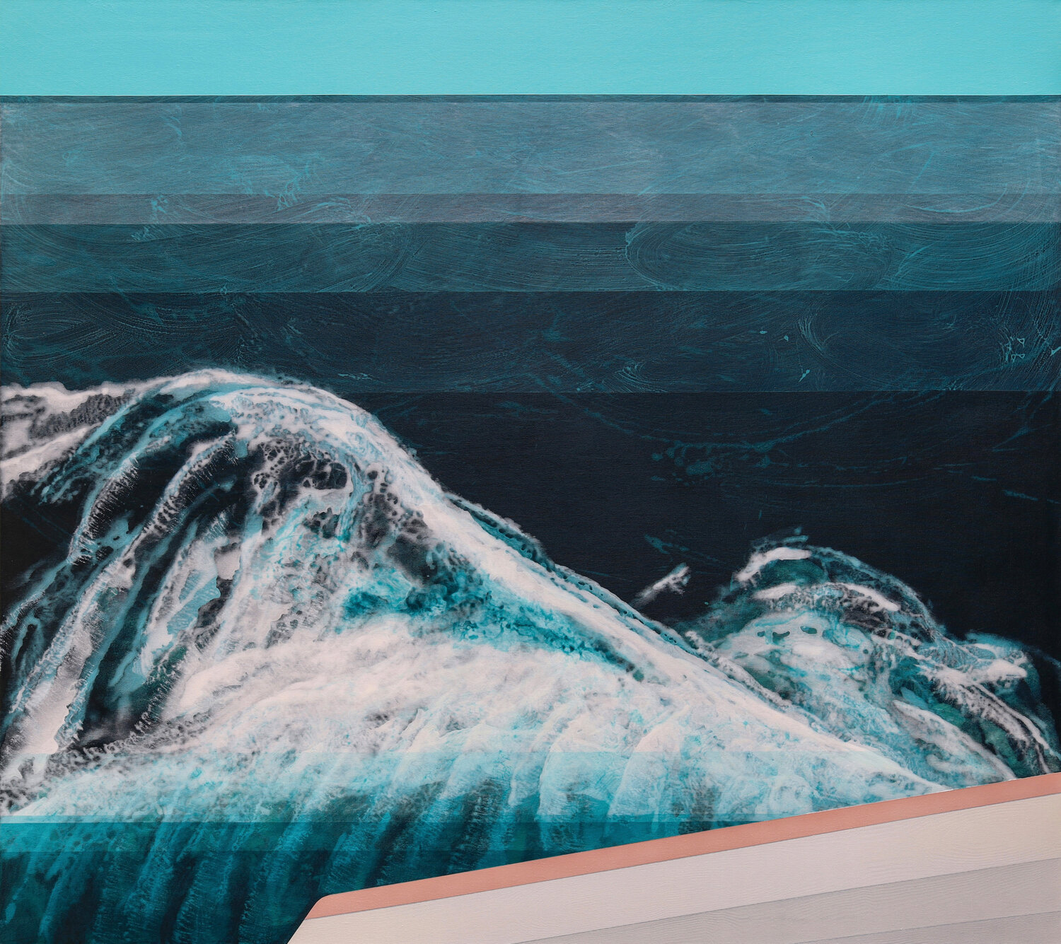 an Deck XIII Markus Honerla Original painting for sale