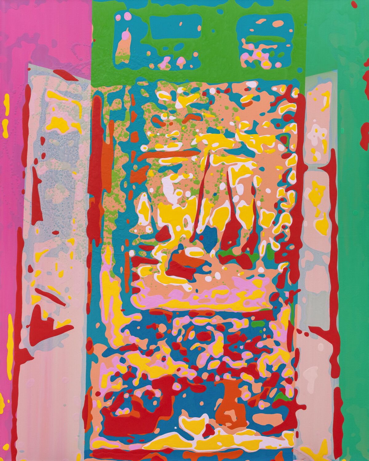 Fenêtre ouverte de Matisse II Markus Honerla Original painting for sale