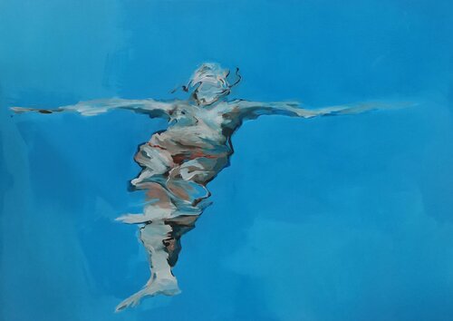 Being by Petra Rader, Painting for Sale on Select