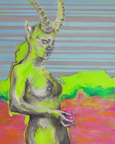 The guardian by Petra Rader, Painting for Sale on Select