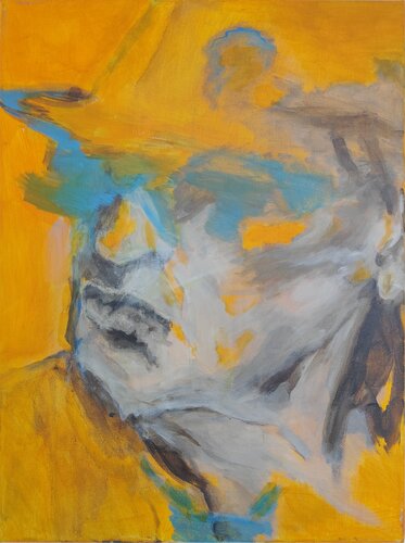 Udo Lindenberg by Petra Rader, Painting for Sale on Select