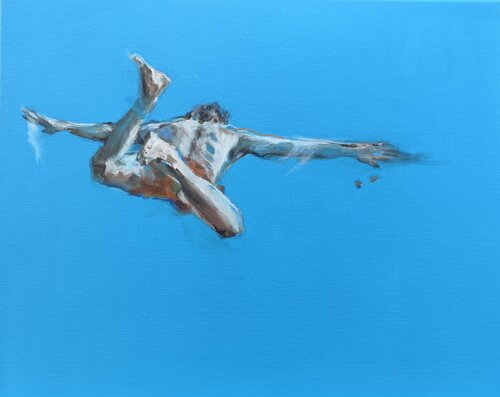 Did you ever try to fly? by Petra Rader, Painting for Sale on Select