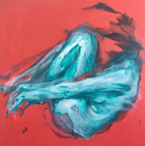 Beneath your beautiful by Petra Rader, Painting for Sale on Select