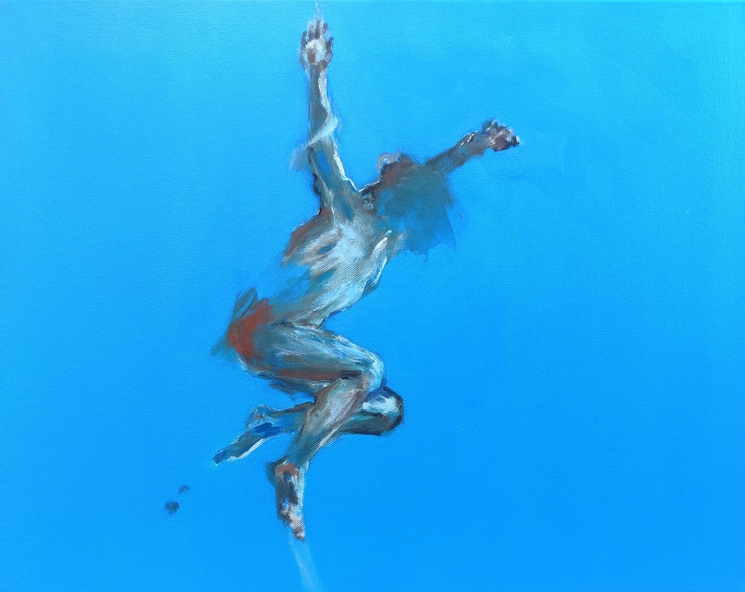 Into the unknown Petra Rader Original painting for sale