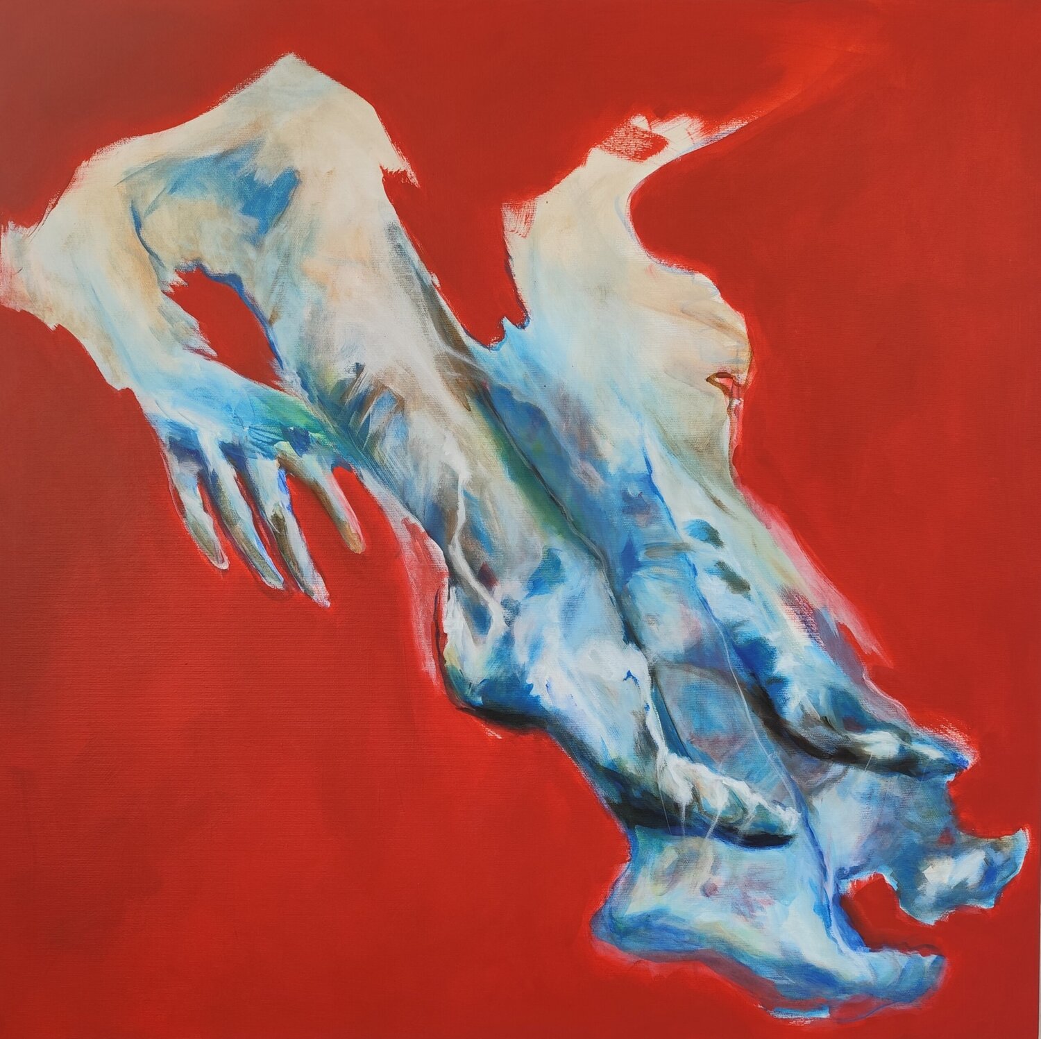 Searching for ground Petra Rader Original painting for sale