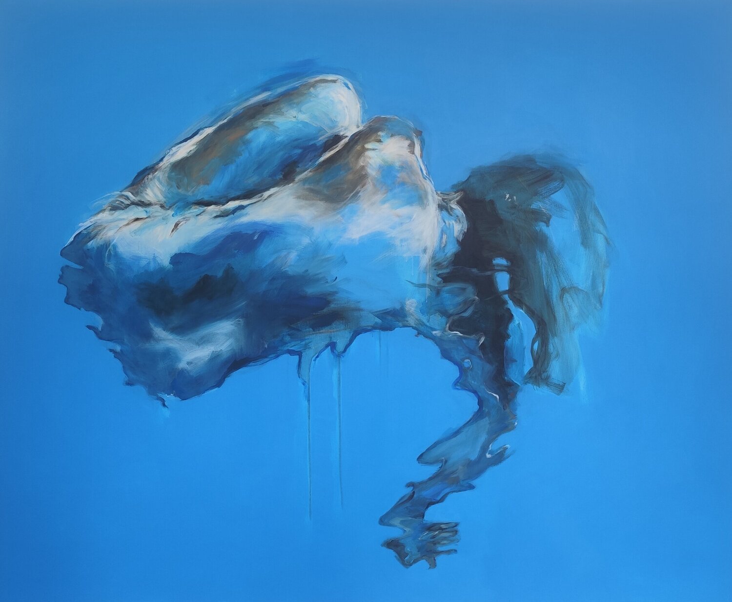 If I just lay here Petra Rader Original painting for sale