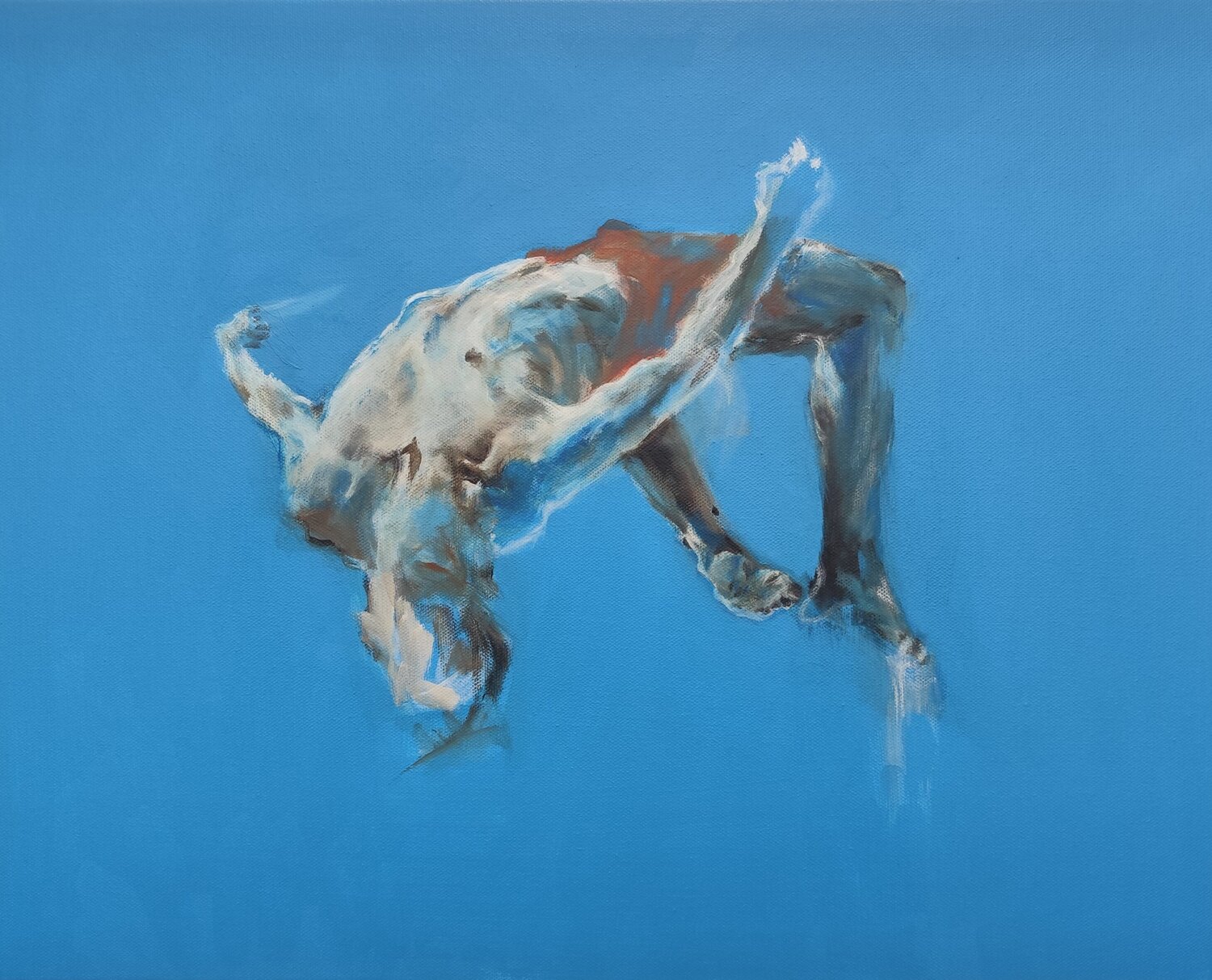 Falling in and out Petra Rader Original painting for sale