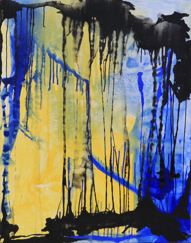 Veiled Currents by Timon Stork, Painting for Sale on Select
