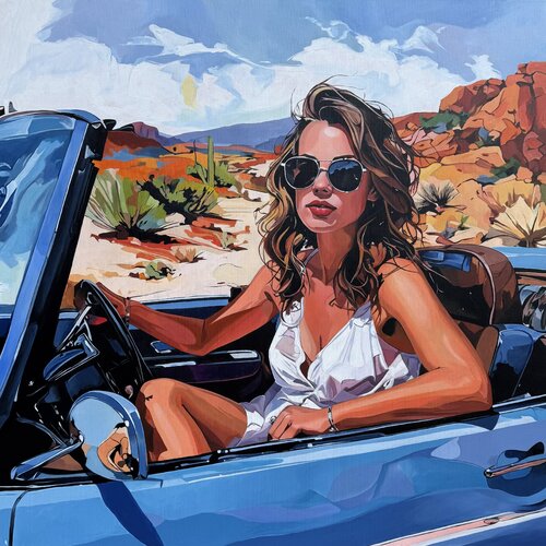 Wild Journey by Timon Stork, Painting for Sale on Select