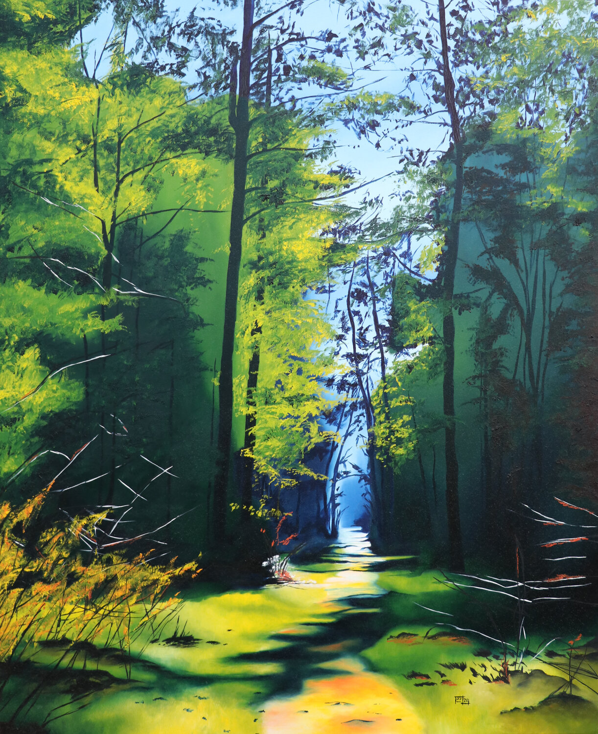 On my way Timon Stork Original painting for sale