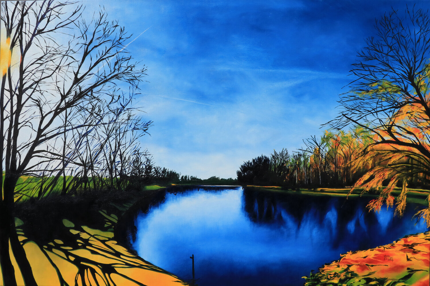 Reflections I Timon Stork Original painting for sale