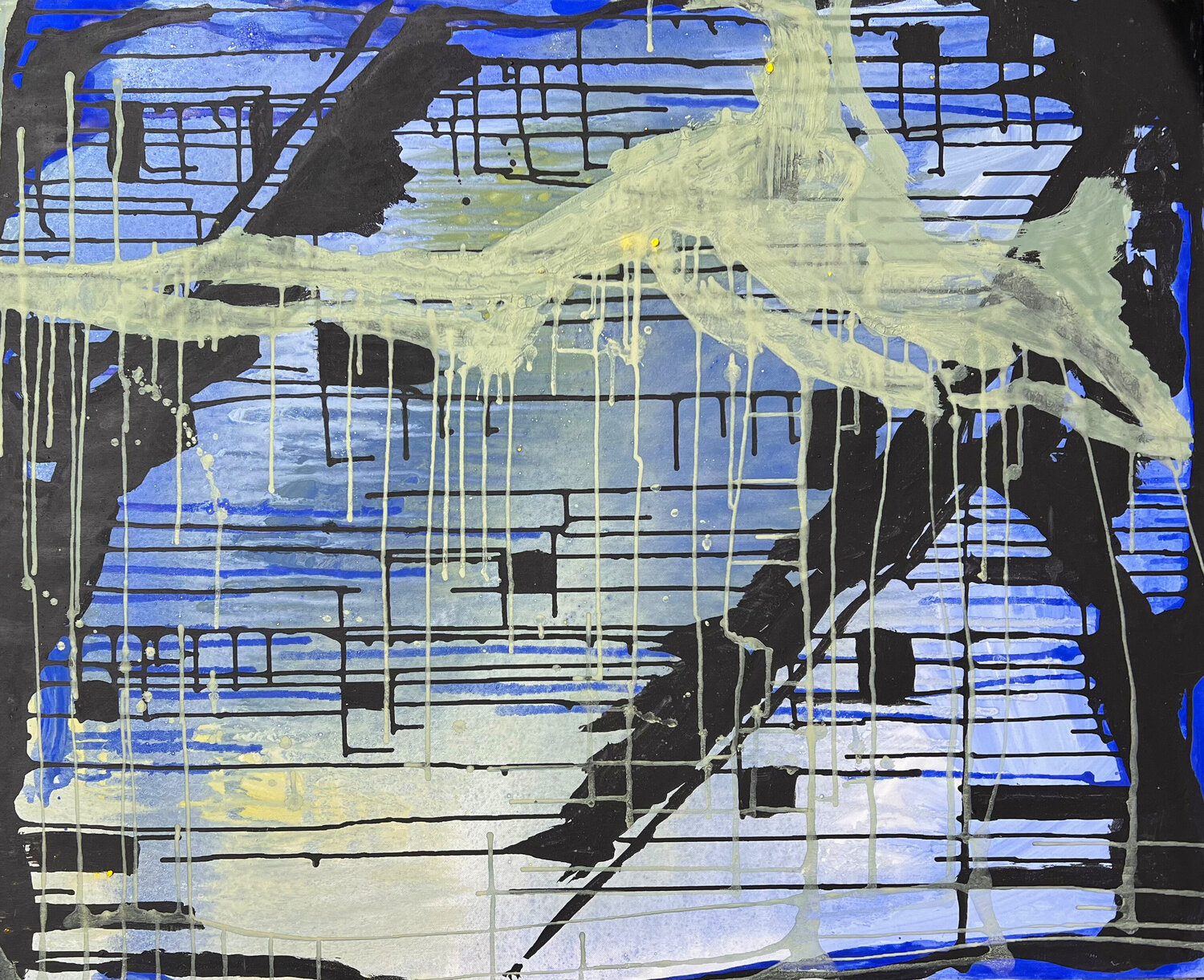 Turbulent Depths Timon Stork Original painting for sale
