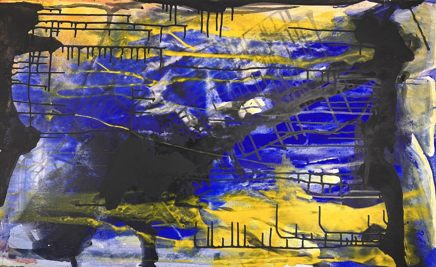 Eclipsing Horizons Timon Stork Original painting for sale