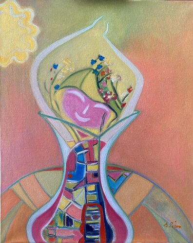 Le Printemps by Sylvie PERON, Painting for Sale on Select