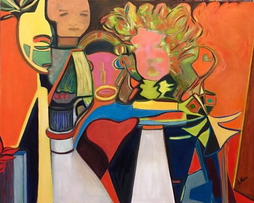 Le poid de l'Ame by Sylvie PERON, Painting for Sale on Select