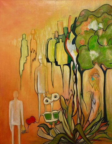 Un coeur pur by Sylvie PERON, Painting for Sale on Select