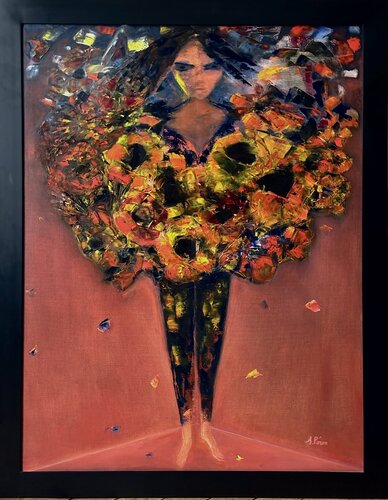 La révolte des Femmes by Sylvie PERON, Painting for Sale on Select