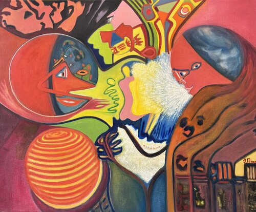Créativité de L'Univers by Sylvie PERON, Painting for Sale on Select