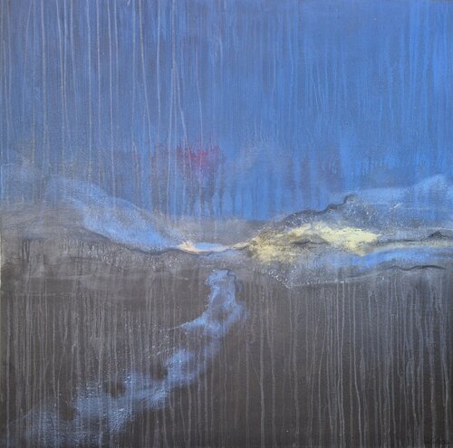 Zwischen Himmel und Erde by Nele Kugler, Painting for Sale on Select