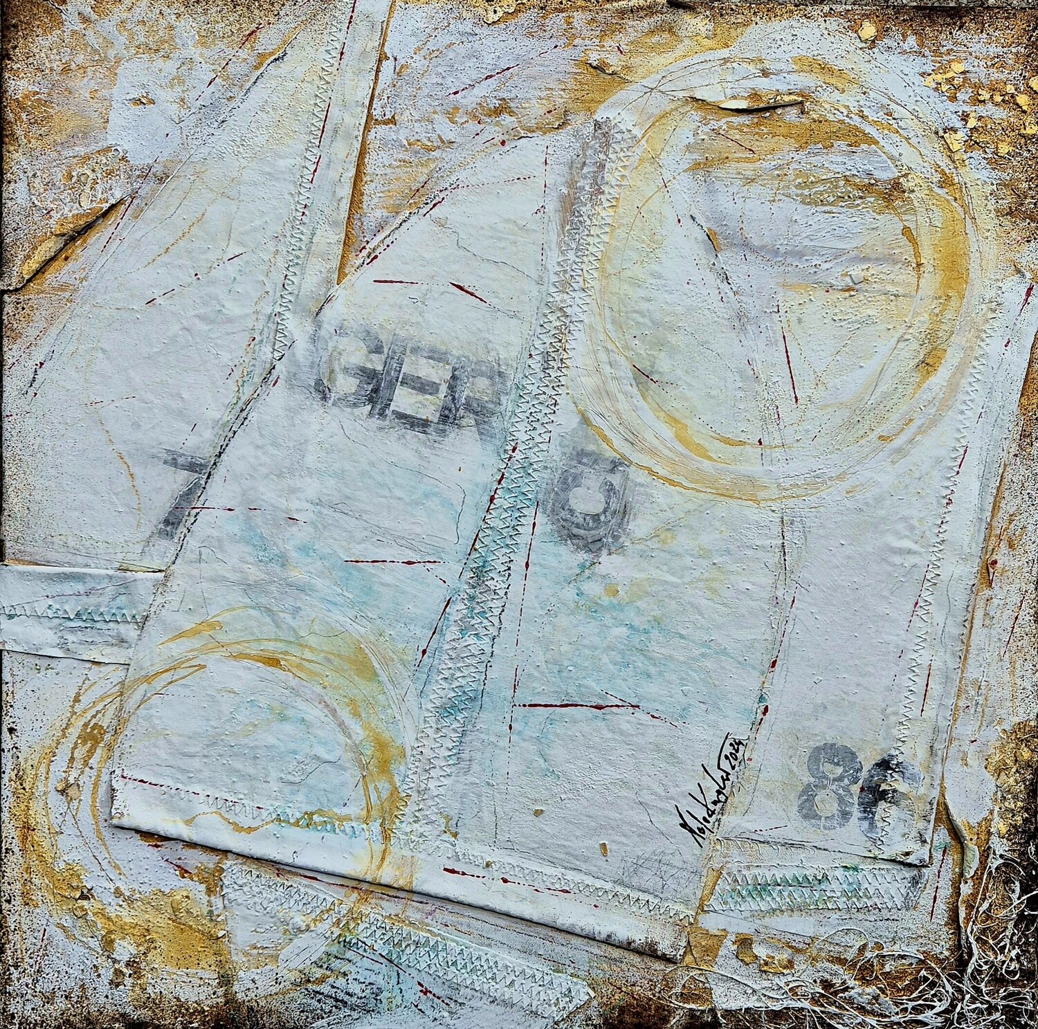 Regatta Nele Kugler Original painting for sale