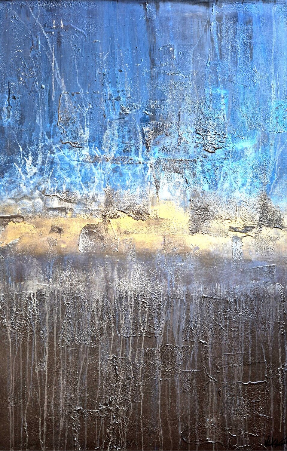 Zwischen Himmel und Erde Nele Kugler Original painting for sale