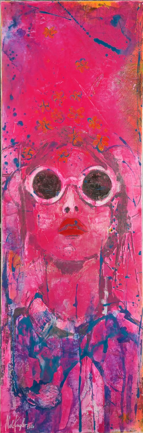 DWARS. III Nele Kugler Originalgemälde zu verkaufen