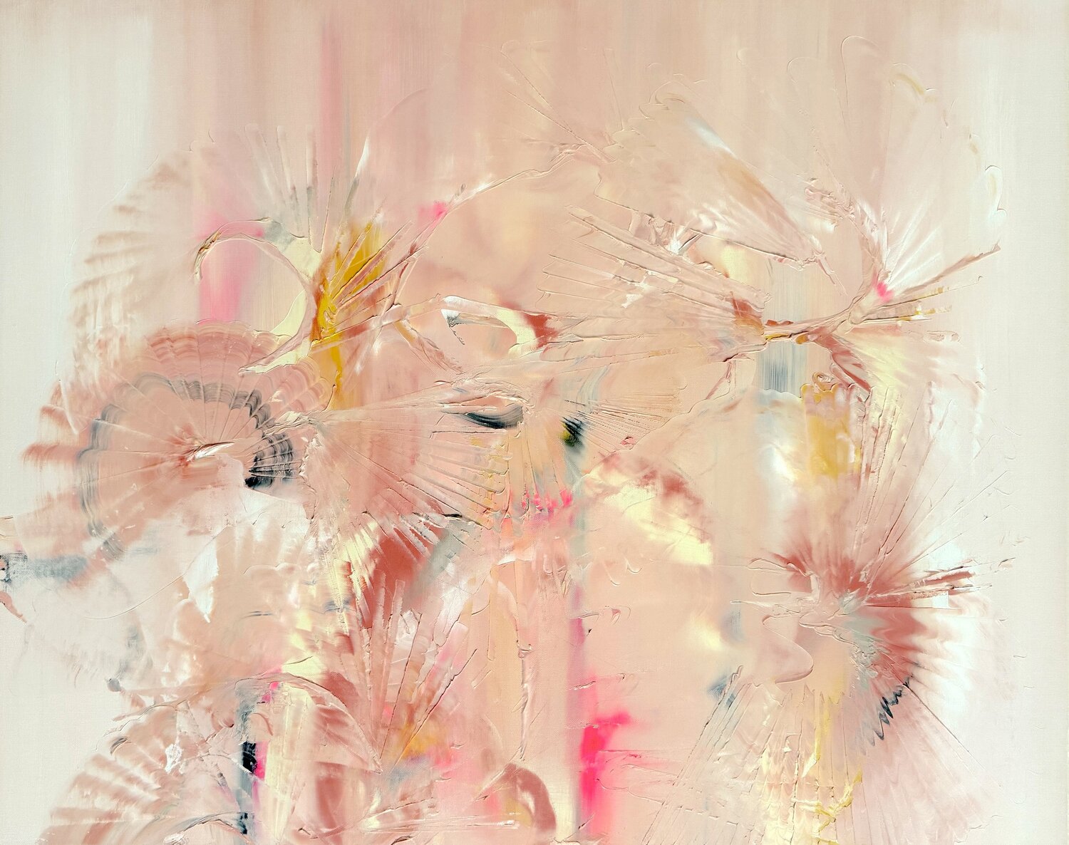 Fireworks of Softness Marie-Amélie Chéreau Original painting for sale
