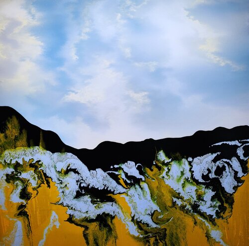 Diversity of nature by Felix Günther, Painting for Sale on Select