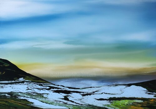 On the edge of the silent world by Felix Günther, Painting for Sale on Select