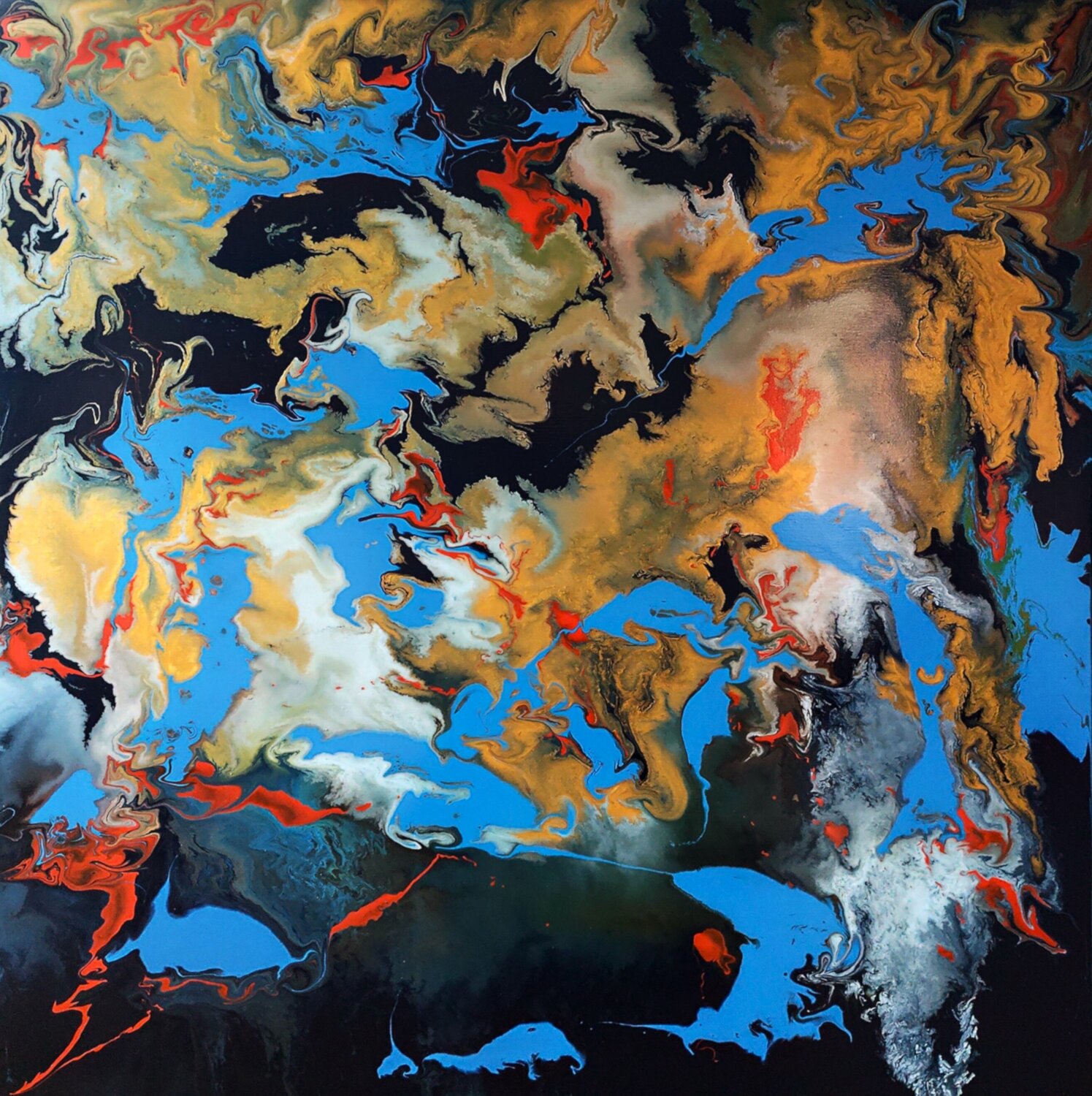 Heavenly dreams Felix Günther Original painting for sale
