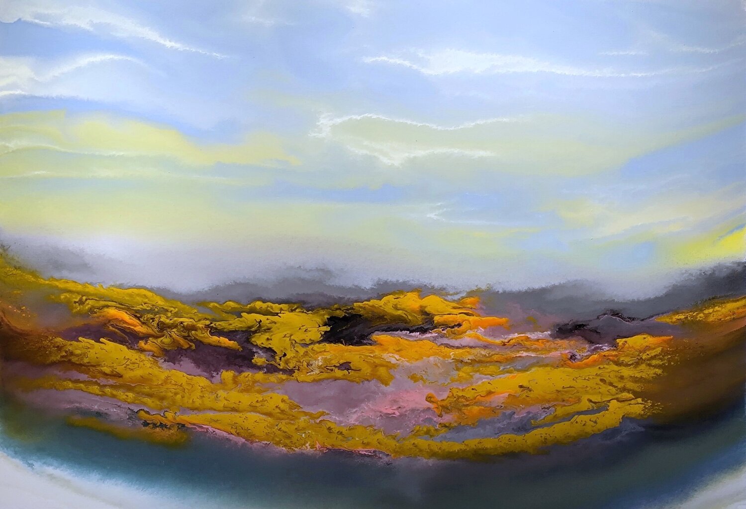 Vitality and warmth Felix Günther Original painting for sale